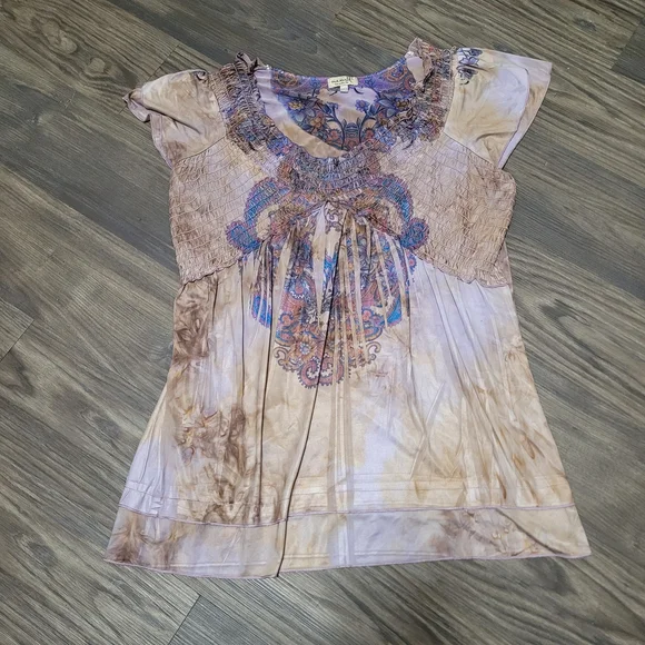 Elegant Women's Tops Set - Black, Pink, Multicolor - Picture 3 of 4